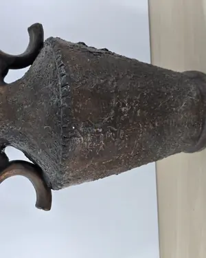 Jarron ceramica marron - miniatura 2