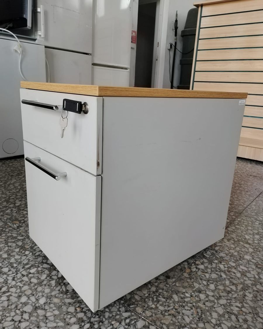 Archivador móvil de oficina con cajón superior con llave - imagen 4