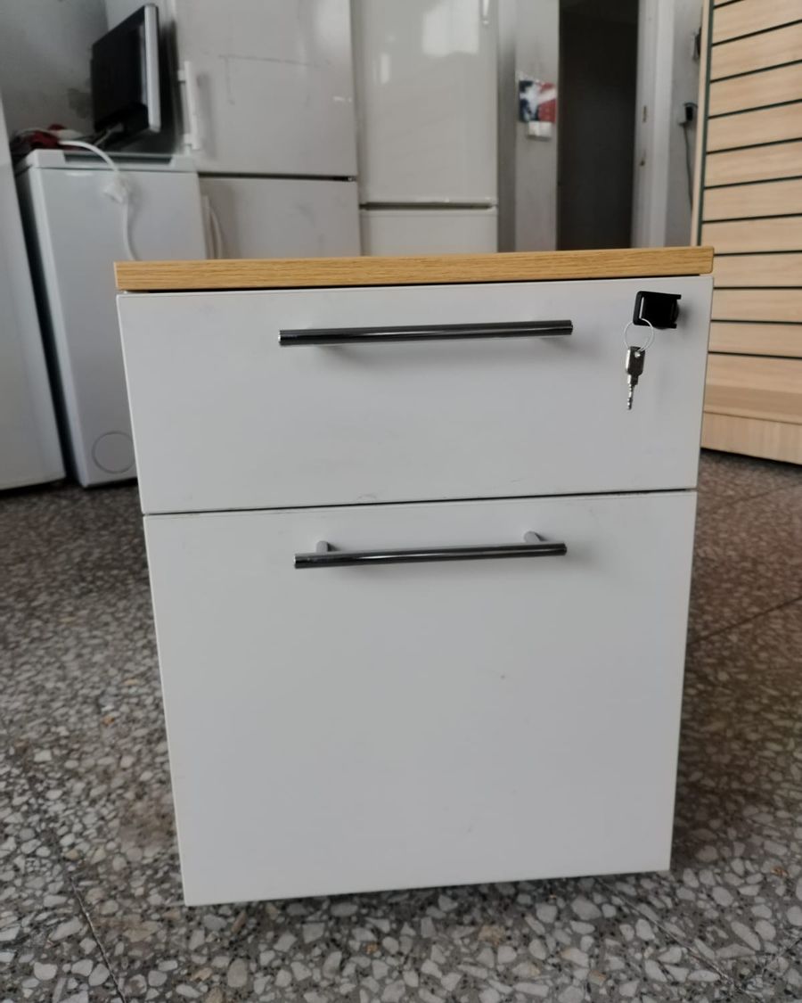 Archivador móvil de oficina con cajón superior con llave - imagen 7