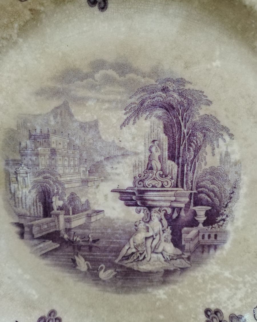 Plato Vintage La Cartuja de Sevilla - imagen 2