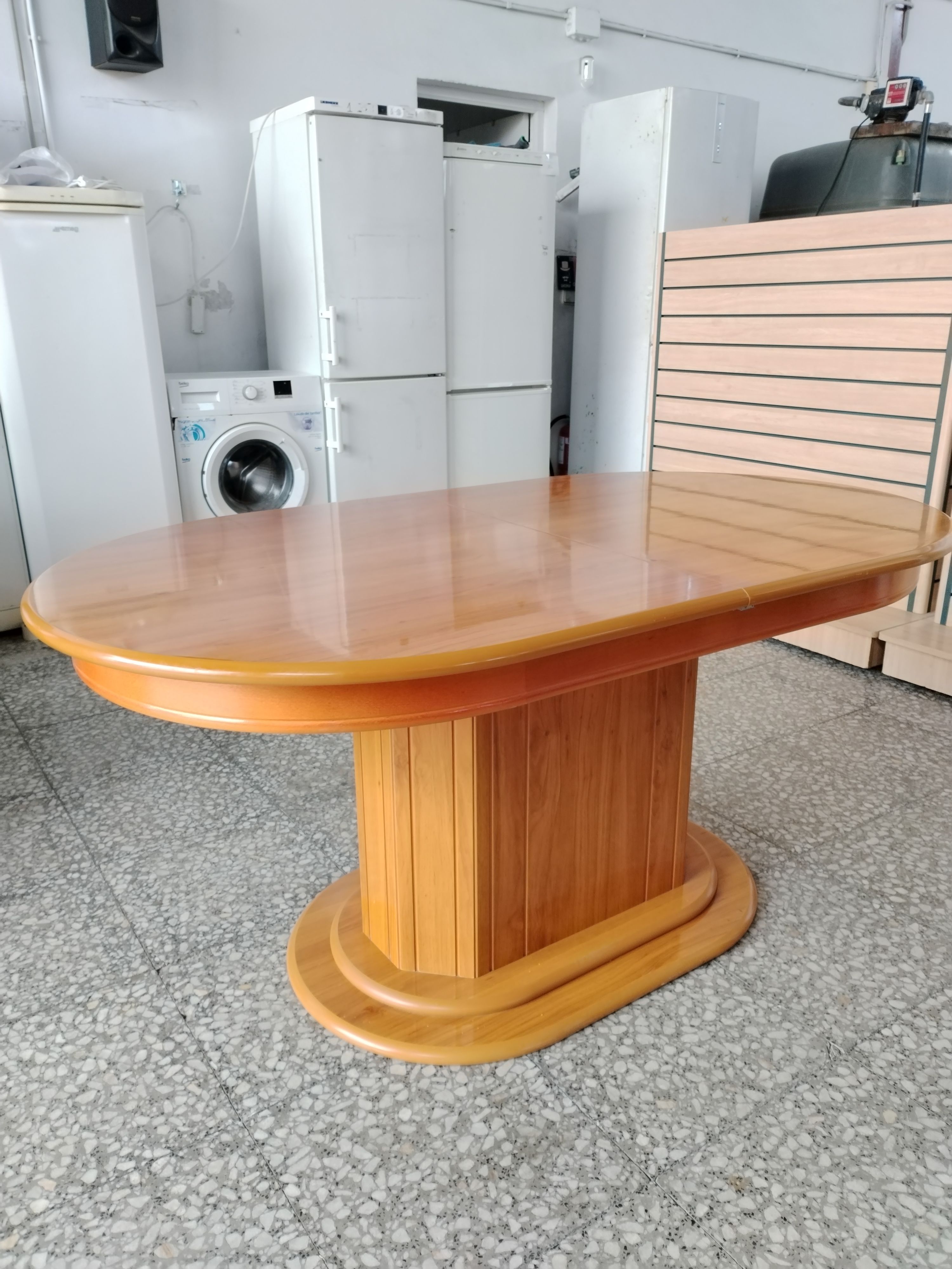 Mesa extensible ovalada estilo provenzal - miniatura 5