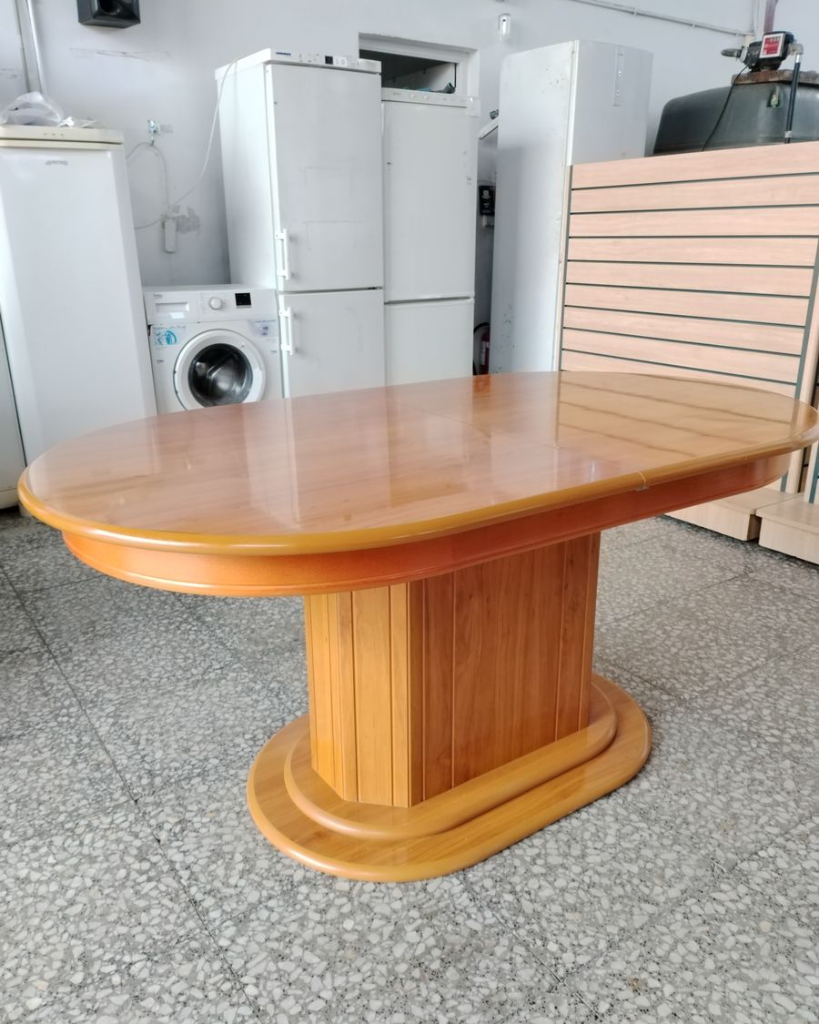 Mesa extensible ovalada estilo provenzal - imagen 5