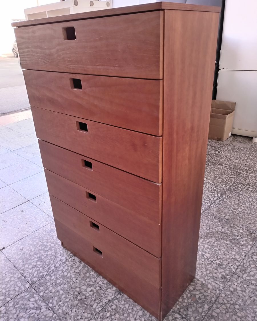 Zapatero Lille de madera con cajones abatibles - imagen 4