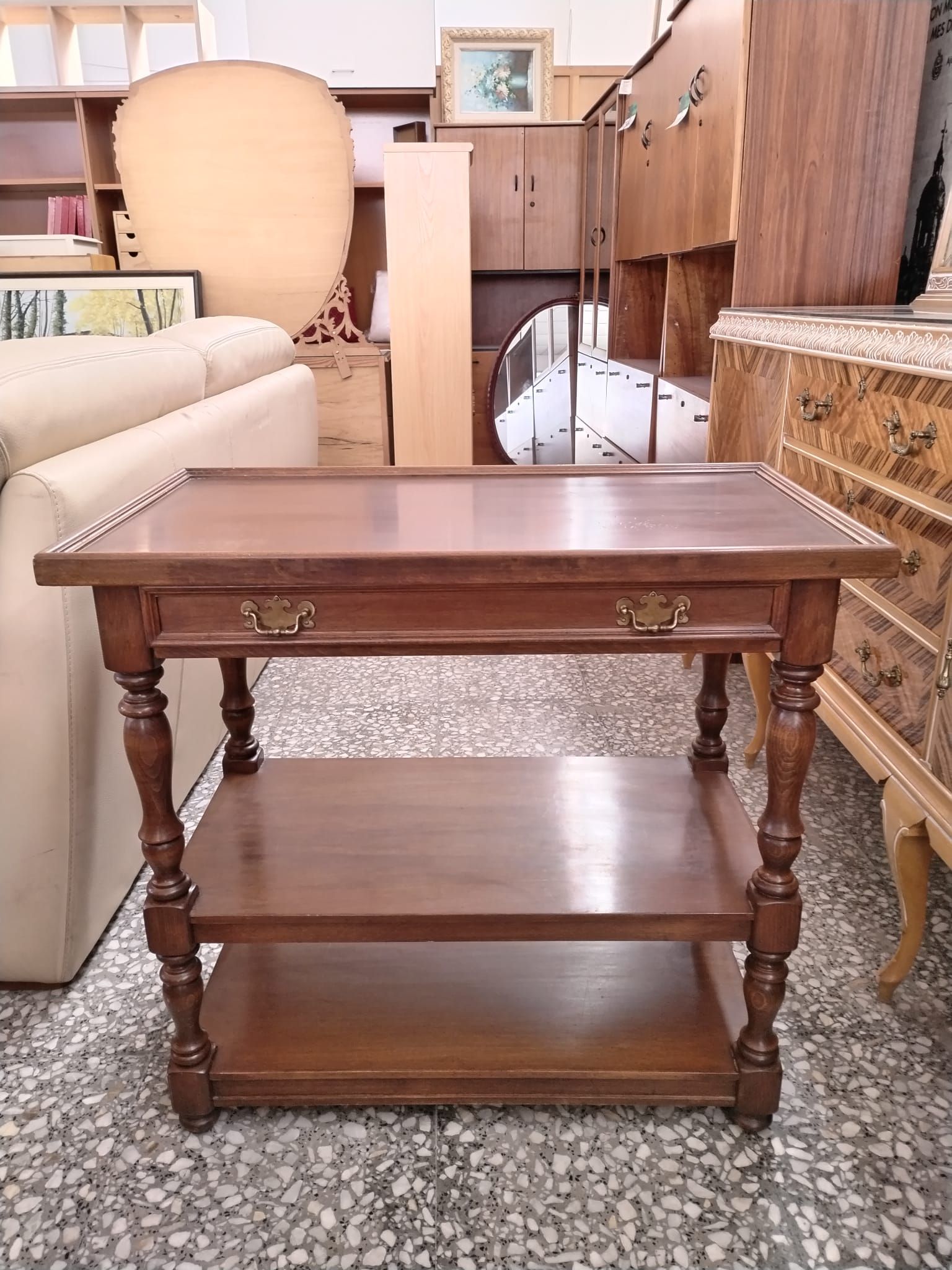 Mesa de tv de estilo clásico - miniatura 6