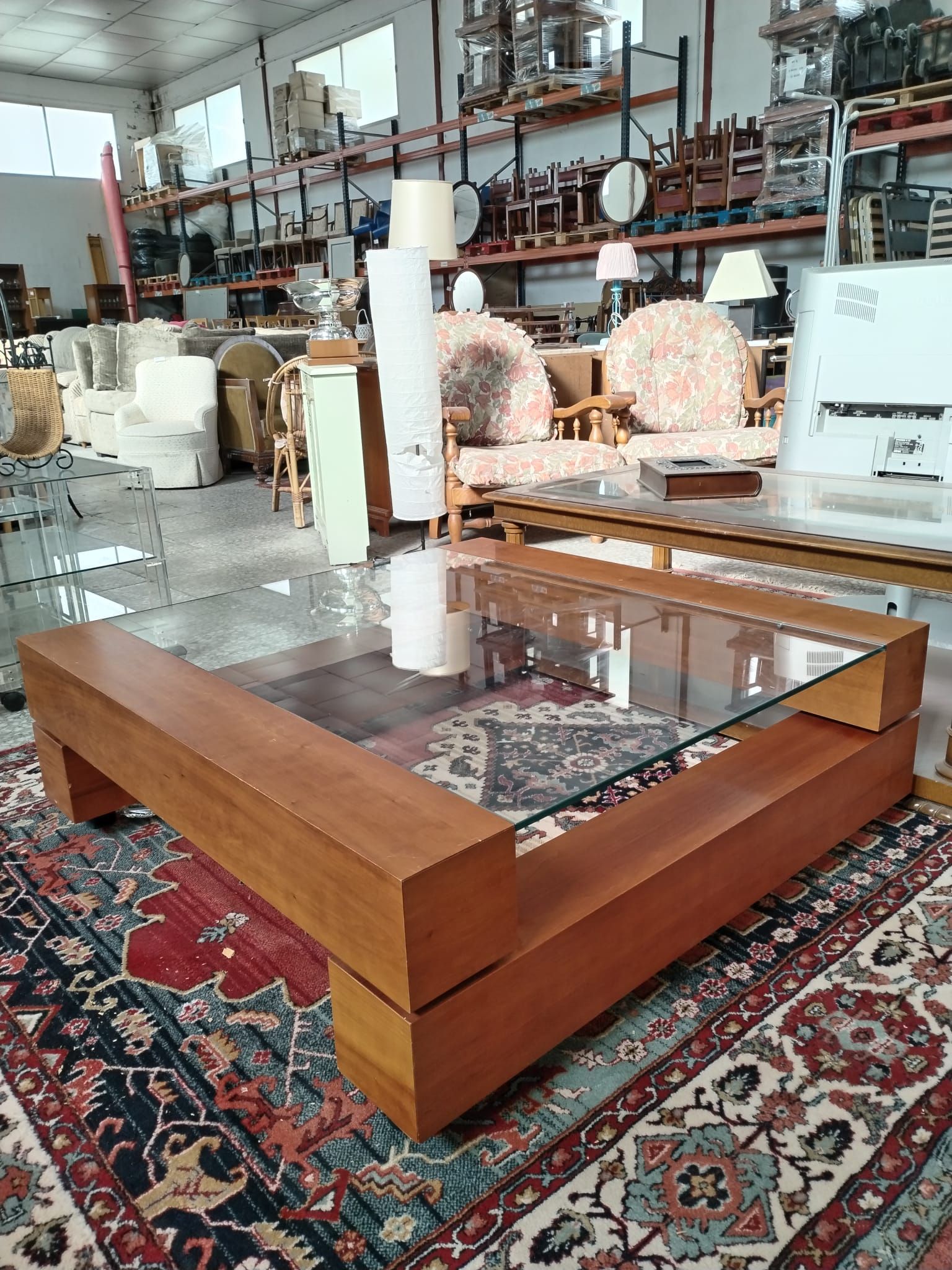 Mesa de centro modelo mecano
