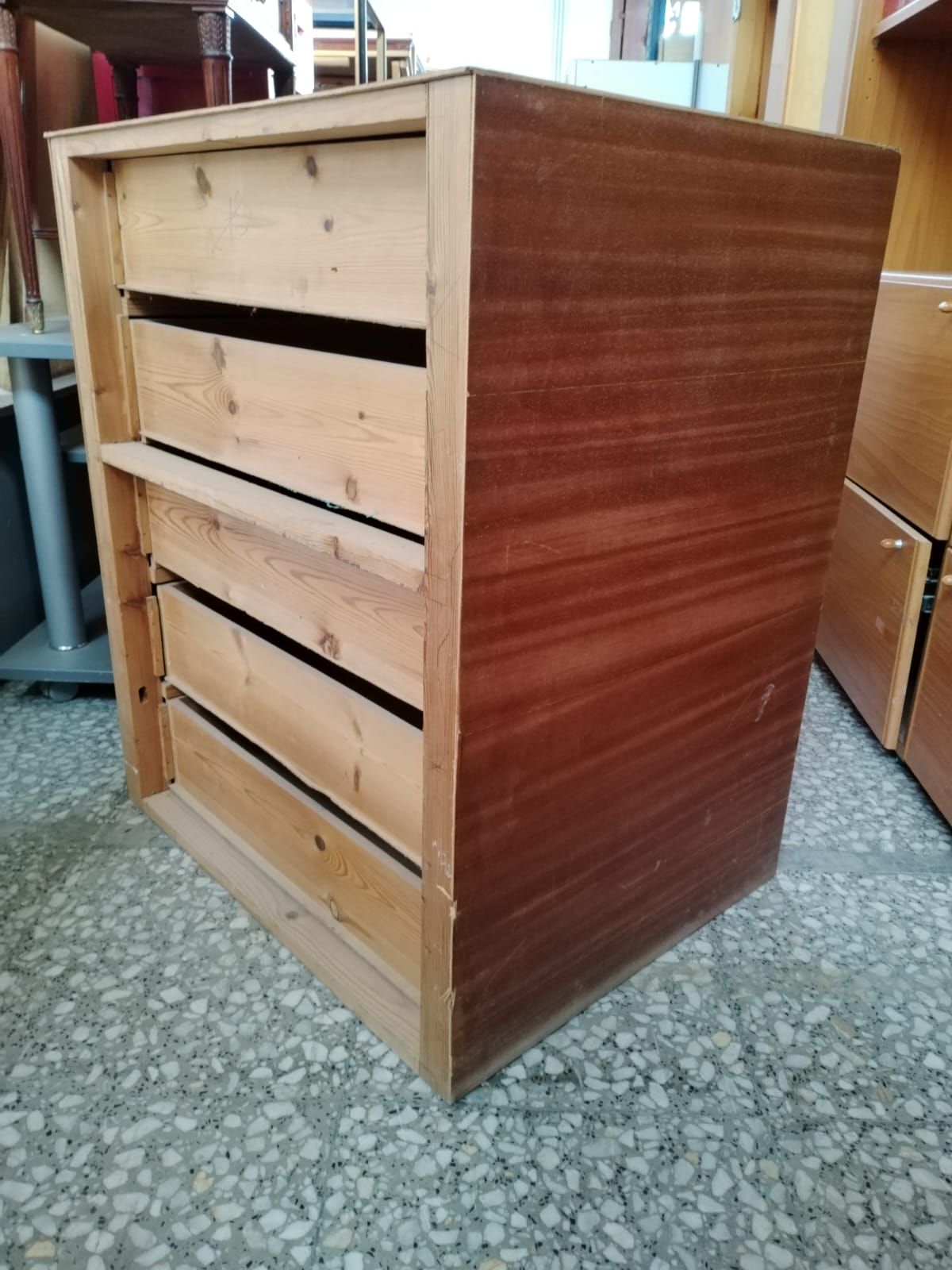 Cajonera de madera moderna - miniatura 2