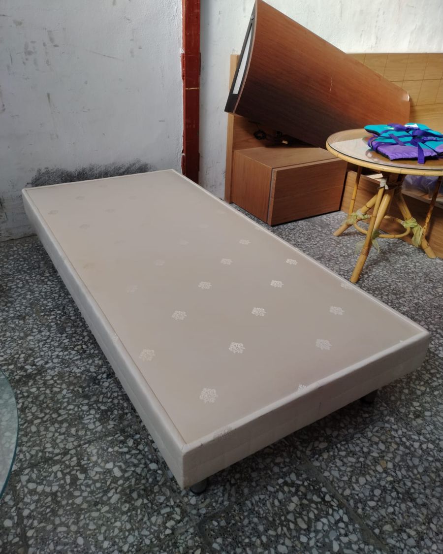 Base cama tapizada 90x190 - imagen 1